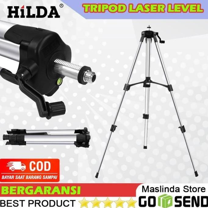 Tripod Laser Level Leveling Hilda Universal Khusus Untuk Meteran Laser