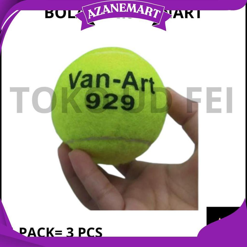 (1 PACK=3 PCS) BOLA TENIS VANART/ BOLA TENIS VANART/ TENIS BALL/ BOLA BASEBALL/ BOLA TENES UDF