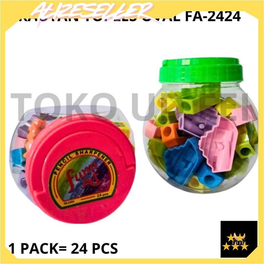 (1 PACK=24 PCS) RAUTAN TOPLES/ RAUTAN PENSIL/ OROTAN BENTUK TOPLES/RAUTAN KARAKTER UDF
