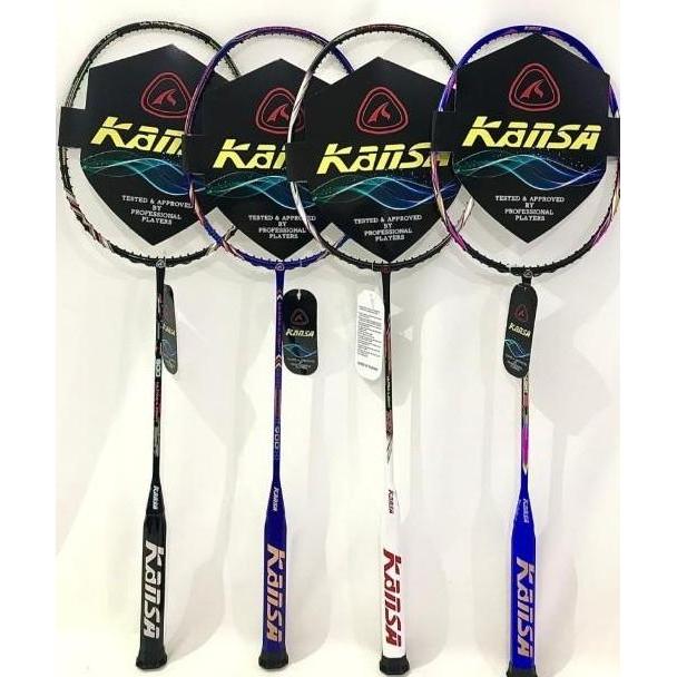 TERMURAH - RAKET BADMINTON - RAKET KANSA 700 ULTRA-LIGHT 10U-G5 RINGAN 32 LBS