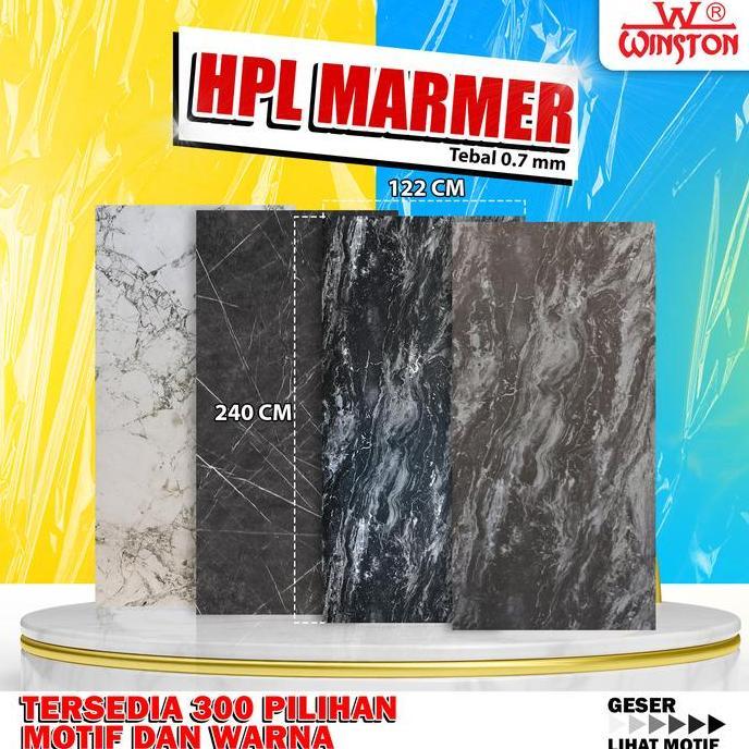 Promo Hpl Granite Colours Winston Warna Ganite/Keramik/ Granit Glossyhpl