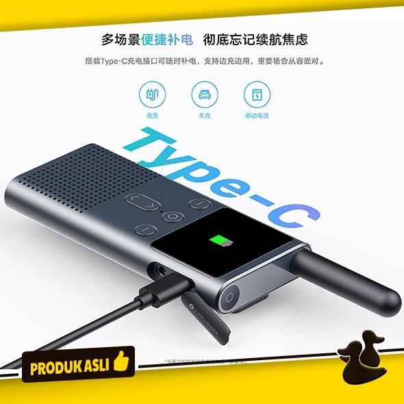 Xiaomi Mijia Smart Walkie Talkie 2S Ht Intercom Fm Radio Gps Original