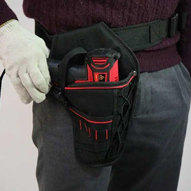 TAS PINGGANG PERKAKAS BOR BATERAI TOOL BAG READY