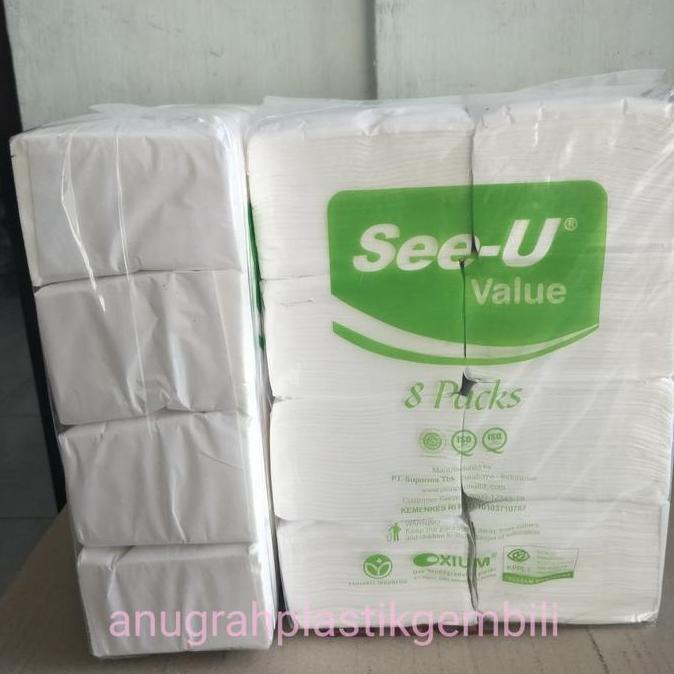 Termantab] Tisue See-U pop up / tissue meja See-U/ tissue kotak