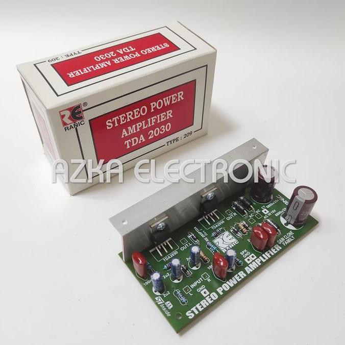 KIT POWER AMPLIFIER TDA 2030 STEREO PREMIUM