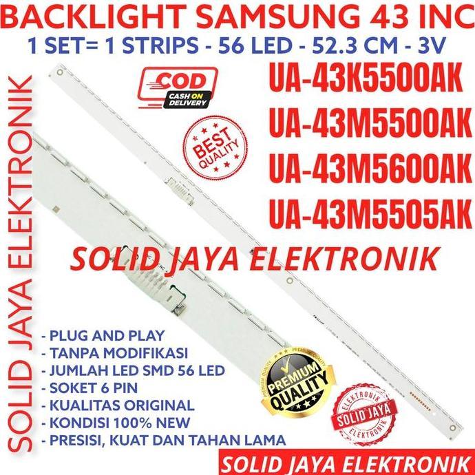 BACKLIGHT TV LED FOR SAMSUNG 43 INC UA 43M5500 43K5500 43M5650 43M5505 AK 43M5500AK 43K5500AK 43M565