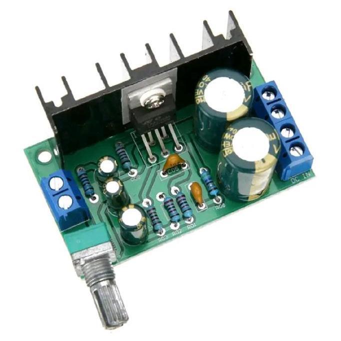 KIT MINI AMPLIFIER TDA2050 MONO 12V DC RESTOCK