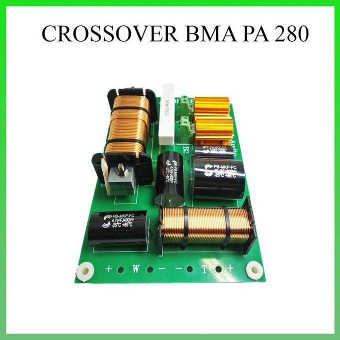 CROSSOVER PASIF 2 WAY BMA PA280 800W CROSS OVER PA 280 BMA ASLI ORI HIGH QUALITY