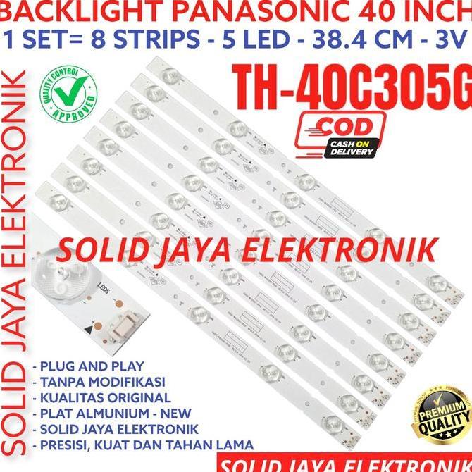BACKLIGHT TV LED PANASONIC 40 INC TH 40C305 40C305G TH40C305G TH40C305 LAMPU BL 5K 40C TH-40C305G TH