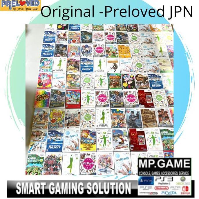 TERBARU READY Original Preloved Jepang- Kaset/CD Nintendo Wii