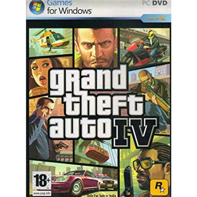 TERBARU READY GTA IV GTA 4 PC LAPTOP KOMPUTER GAME DVD CD