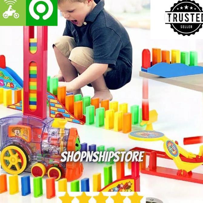 CHONELIO Dominoes Automatic Domino Train ORIGINAL HIGH QUALITY