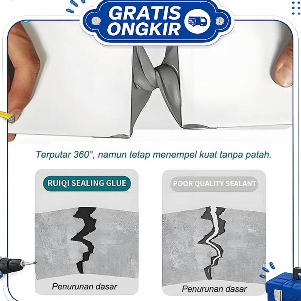 Dempul Tembok Retak Dan Bolong 500G Lem Dinding Super Kuat Penambal Dinding Berlubang Lem Sealer Sea