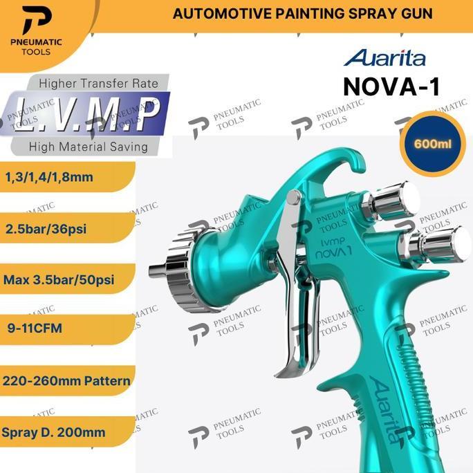 Spray Gun Auarita Nova-1 Lvmp - Automotive Painting Spray Gun