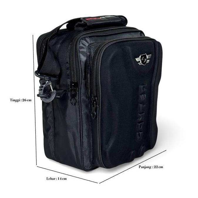DY108 >> Tas Selempang Pria Tas Tablet  10.inch Tas Jing Jing SANTER Slingbag