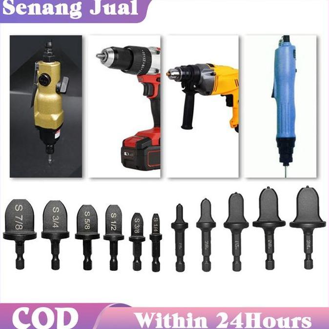 DEFAECO 5/6pcs Alat Pembesar Lubang Pipa /Pembesar Lubang Pipa Ac /Hardware Tools
