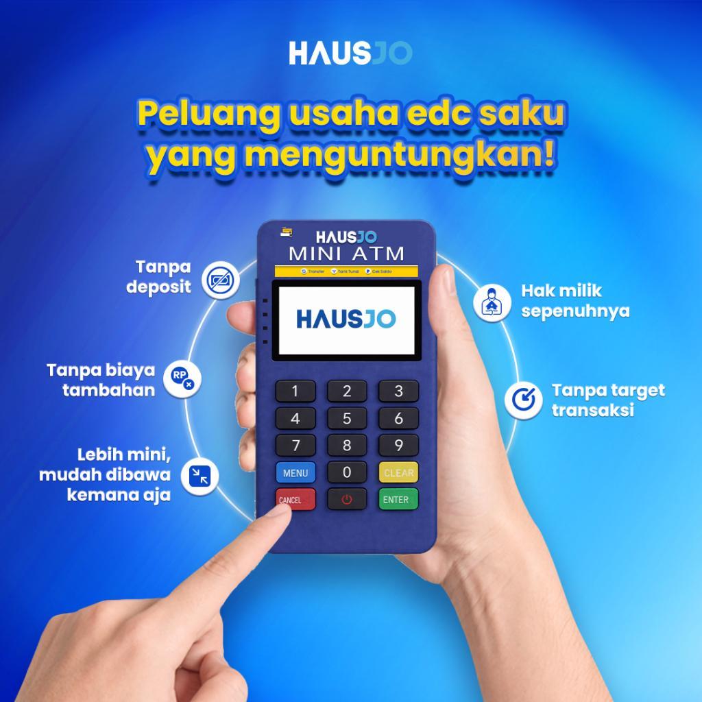 Hausjo Edc Mini Atm - Perangkat Transaksi Portabel