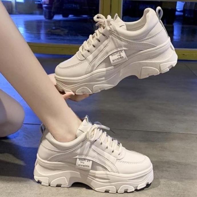 PREMIUM / SRC - Sepatu sneakers S15 wanita sepatu kasual putih wanita Casual Shoes