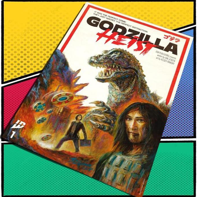 BUKU KOMIK GODZILLA HEIST VOL 1-5 VA99