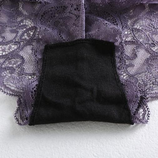 Gyu- Bra Set Bh + Celana Dalam Nita Sexy Elegant Renda Lingerie Transparan Setelan