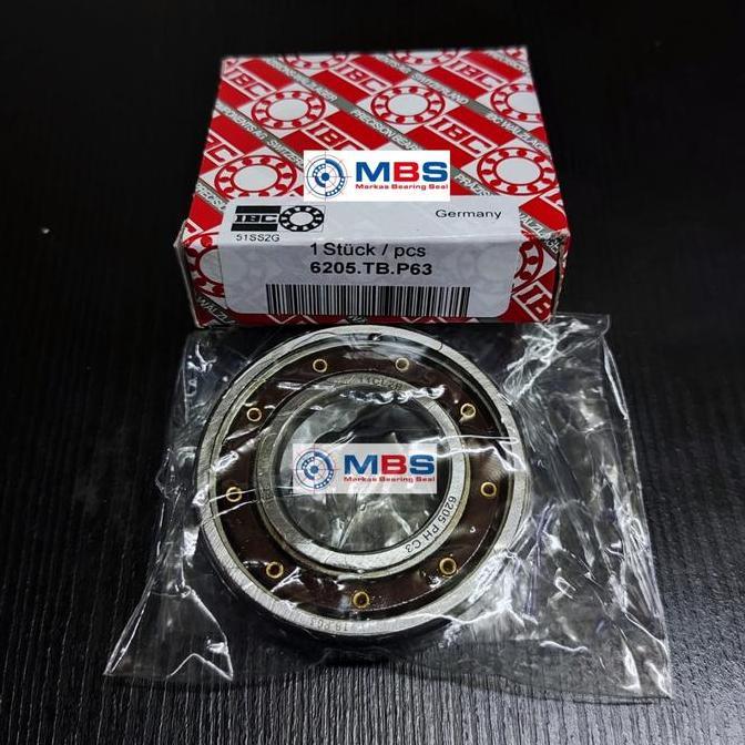 Promo BEARING KRUK AS MOTOR 6205 TBP63 PA.P63.V631 THBP63 MERK IBC ASLI GERMANY Diskon