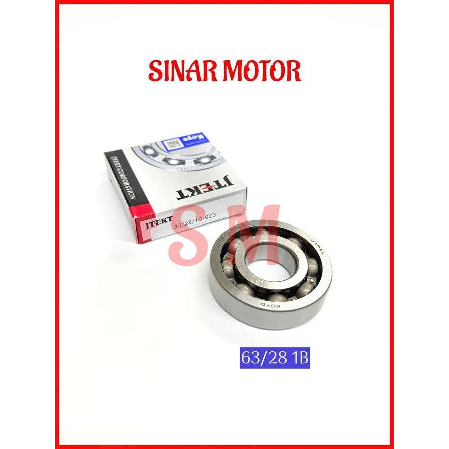 BEARING 63/28 1B KOYO 28X68X17 MM HEMAT