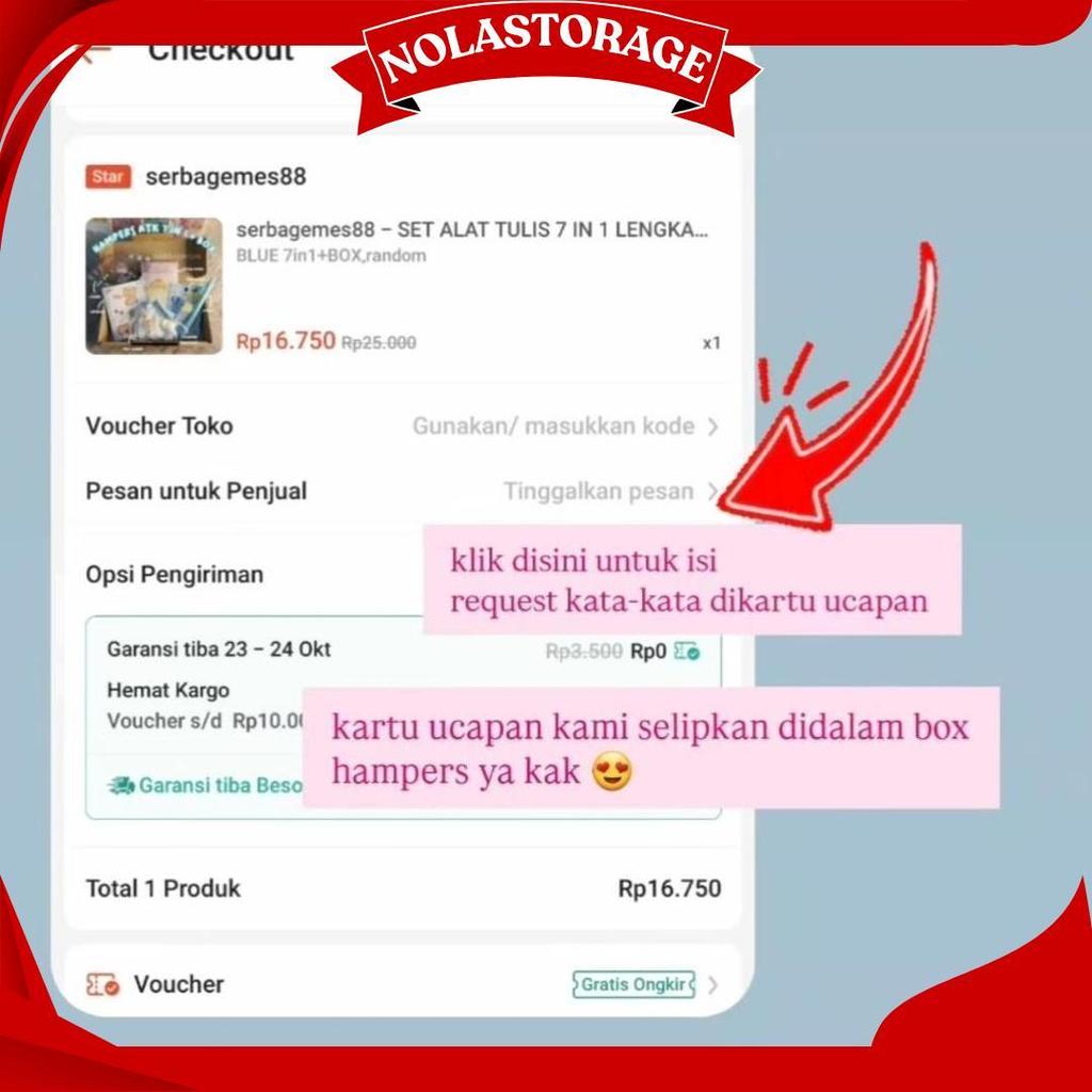 serbagemes88 - ALAT TULIS SET 12 IN 1 LENGKAP / STATIONERY UNTUK  PERLENGKAPAN ALAT TULIS / PAKET SO