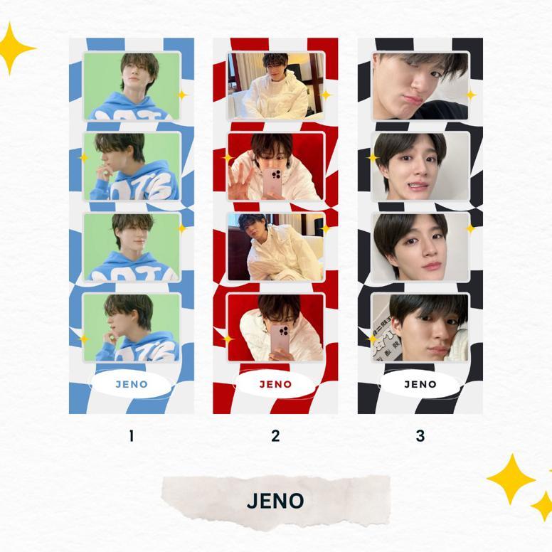PHOTOSTRIP 4CUT NCT DREAM JAEMIN JENO MARK RENJUN HAECHAN JISUNG CHENLE