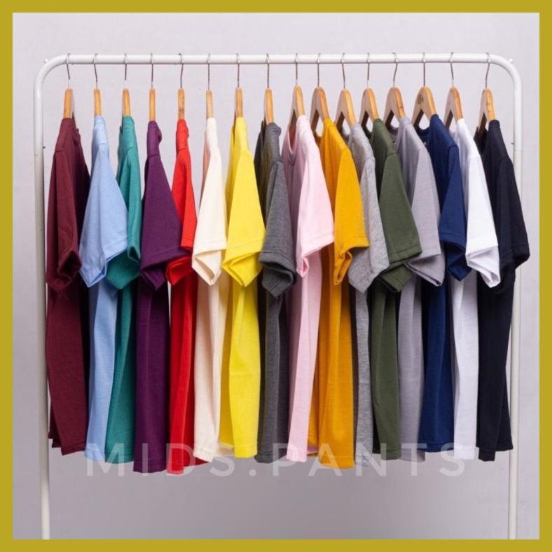 Diskon [Pabrik] Kaos Polos | Kaos Oblong | Kaos Lengan Pendek | Kaos Polos Soft