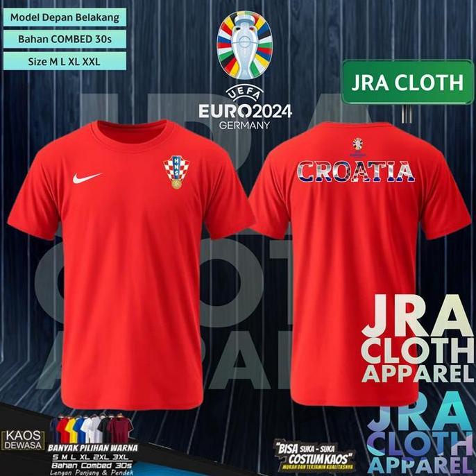 SHANBIU KAOS SHIRT BAJU EURO 2026 KROASIA CROATIA HOME AWAY OFFICIAL