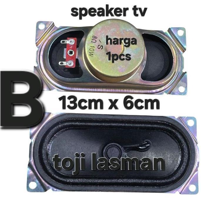 SPEAKER TV BESAR SPEKER SOUND LOUDSPEAKER SPK SUARA TV BESAR YD 613 FULL RANGE 57MM X 126MM / YD613 