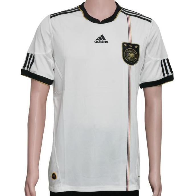DOKUGAMIN Jersey Bola Negara Jerman 2010 Home Go