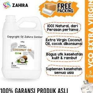 Pilihan - Virgin Coconut Oil 5 Liter Vco Kemasan Jerigen Asli Murni Minyak Kelapa Perkebunan Indones