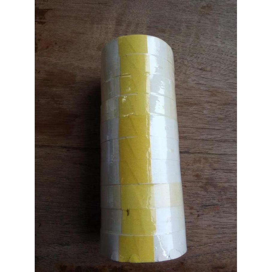 Eady- Label Sticker Penempel Harga Blitz 20.23 W/Kuning