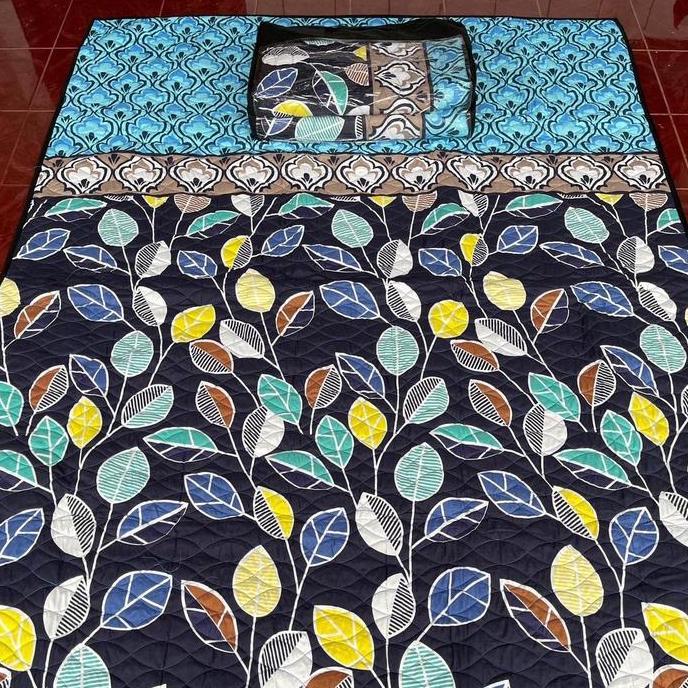 Sala - Karpet Quilting Motif Bunga Bunga Jumbo