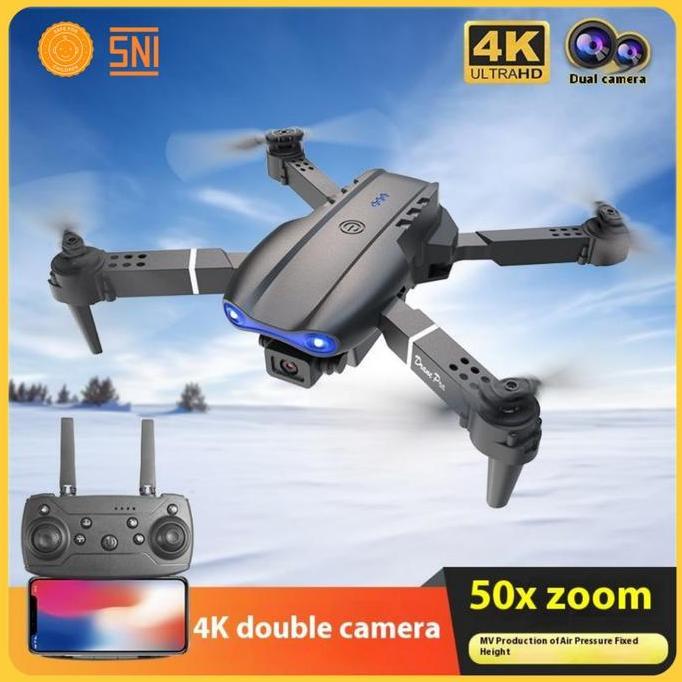 [CUCI GUDANG] DARREN TOYS E99 Drone Kamera 4K Camera - Drone Pro2 4K HD Camera Drone Quadcopter