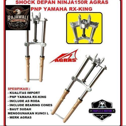 AGRAS SHOCK DEPAN NINJA150R AS SKOK PNP RX-KING RX KING GOLD CROM