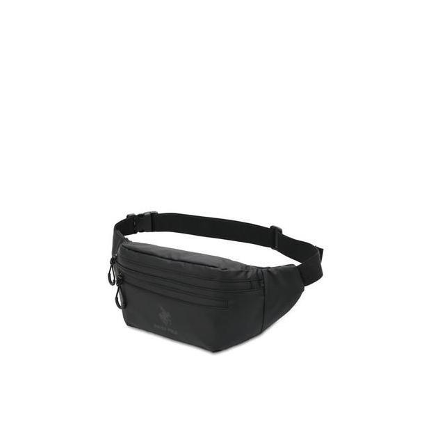 Swiss Polo Waist Bag / Belt Bag / Chest Bag (Tas Pinggang / Tas Dada Pria) - Hitam Pria - SXN 1551 (