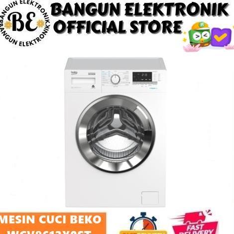 Bestseller- BEKO WCV8612X0ST MESIN CUCI FRONT LOADING 8 KG 1200 RPM WCV 8612 XOST