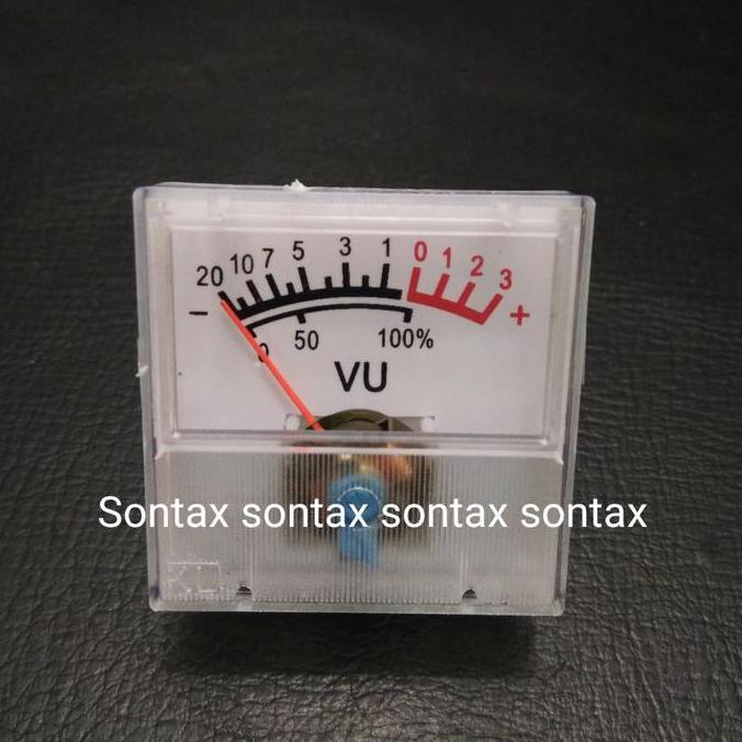 VU METER NIKO KECIL PANEL ANALOG SIGNAL STX27