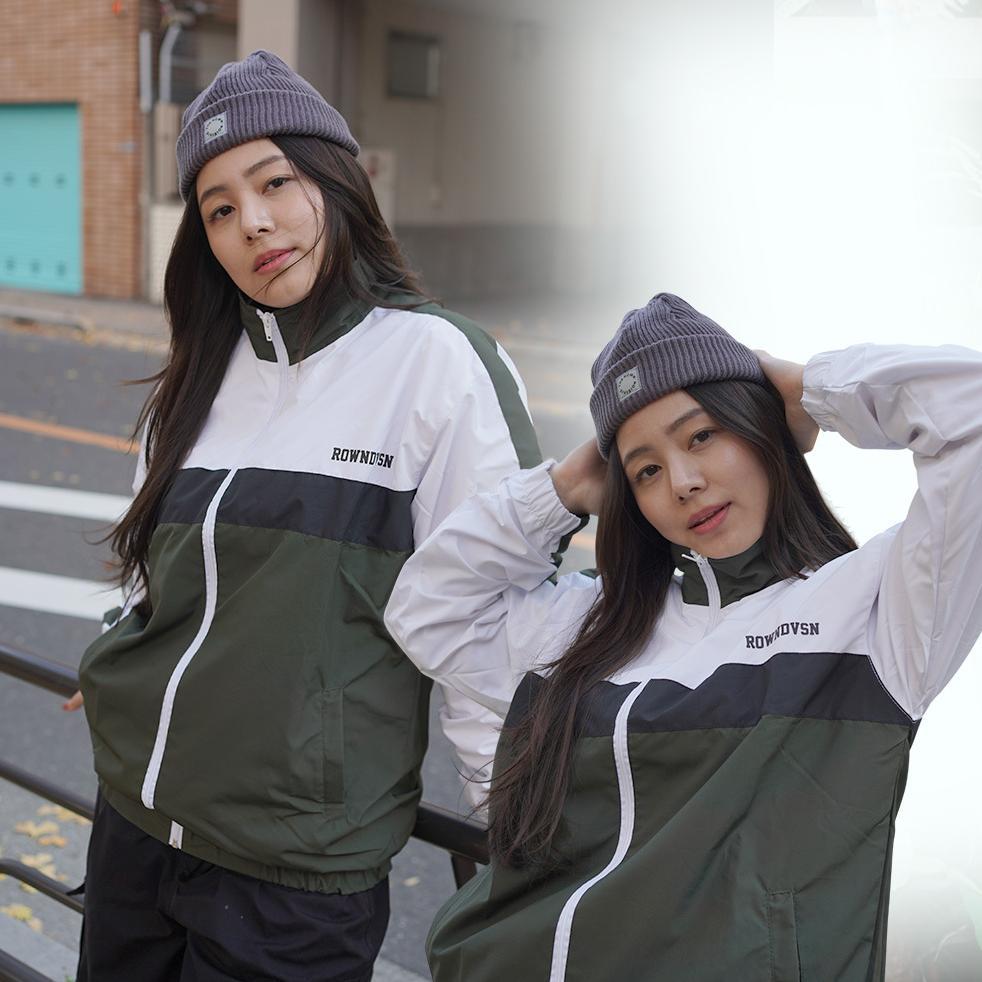 ORIGINAL ROWN DIVISION TRACKSUIT TRACKTOP JACKET || COMPLEX GREEN