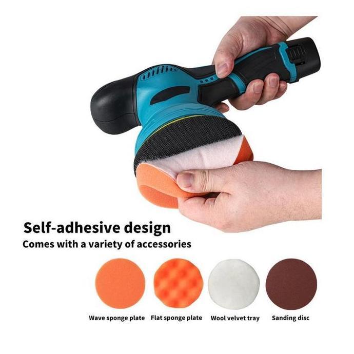 EPTEMU REAIM Mesin Poles Mobil Mesin Poles mobil Mesin Polisher Cordless Polisher Machine Polisher 5