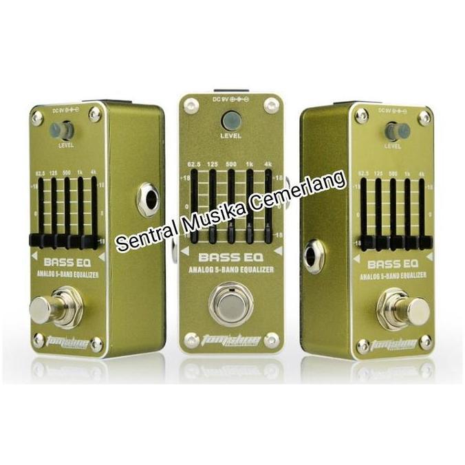 Ready Efek Bass Equalizer Gitar Bass EQ Equalizer Tomsline AEB-3 Bass EQ Non Cod