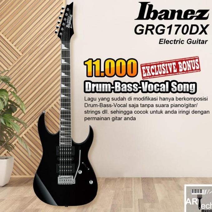 Ready Ibanez GRG170DX / GRG 170 DX / GRG 170DX Gitar Elektrik Original Non Cod