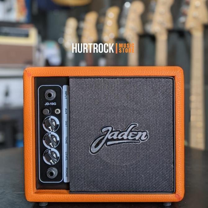 Ready Ampli Gitar mini Bluetooth Jaden JD10G Orange Non Cod