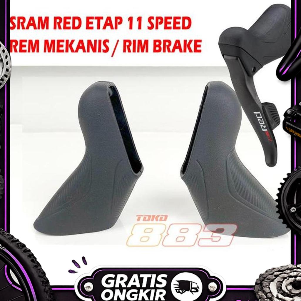 Karet Cover Hood Shifter Brifter Untuk Sram Red Etap 11 Speed Dan Sram Force Axs 12 Speed Rem Mekani