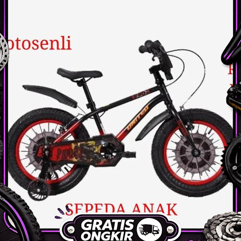 Sepeda Anak Bmx 12 Inch United Type Panzer Sepeda Anak Laki Laki Bmx 12 Inch United Panzer