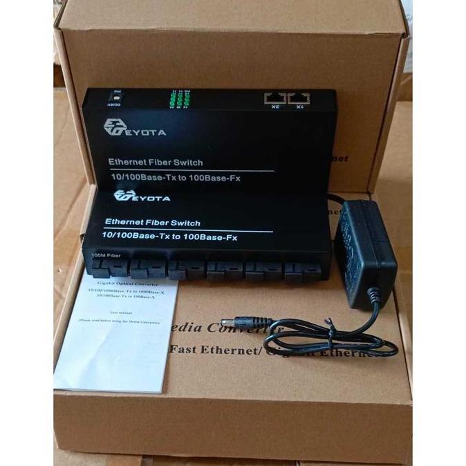 Media Converter FO Eyota Fiber Optik Fiber Transceiver