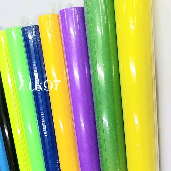 Kertas Karton Asturo (10 Lembar) / kertas Karton Warna Warni ukuran 40x60 cm Biru Hitam Hijau