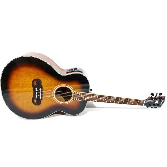 GITAR AKUSTIK ELEKTRIK MERK GIBSON TIPE J200 JUMBO SUNBURST EQ TUNER